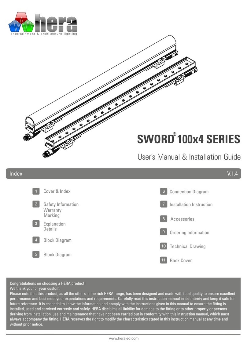 HERA SWORD 100x4 SERIES Troubleshooting guide