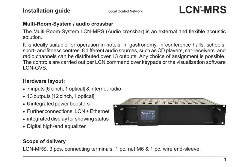 LCN LCN-MRS installation guide