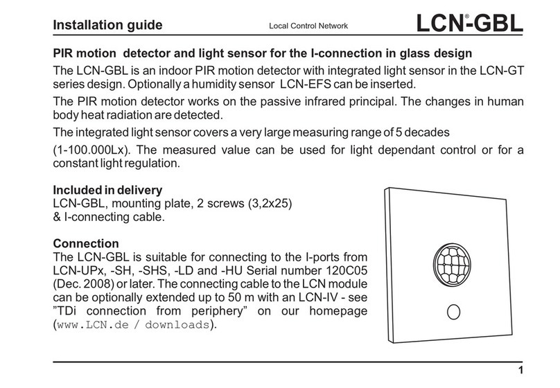 LCN LCN-GBL installation guide