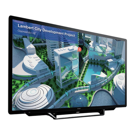 Sharp PN-L705H User manual