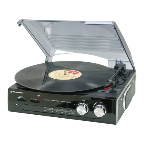Roadstar TTR-8633 User manual