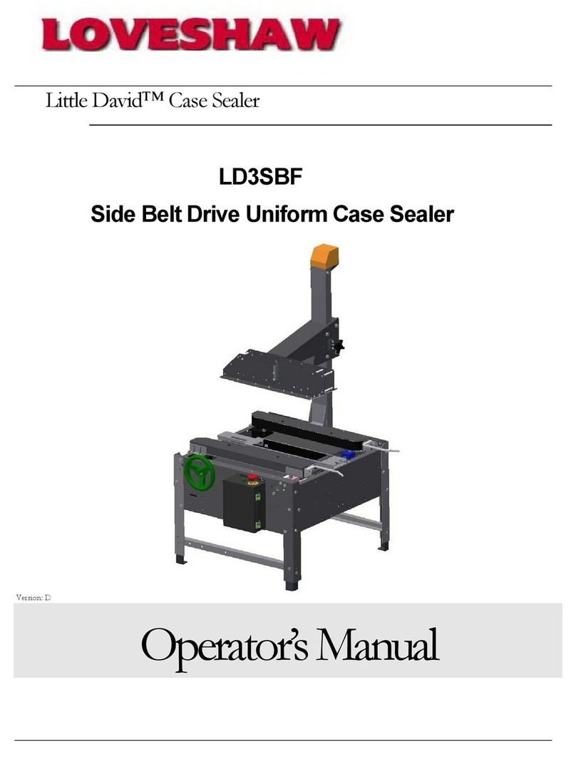 Loveshaw LD3SBF Operator's manual Loveshaw LD3SBF Operator's manual