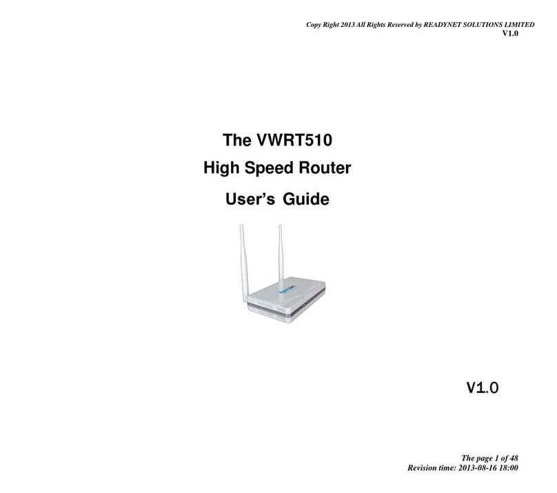 ReadyNet VWRT510 User manual