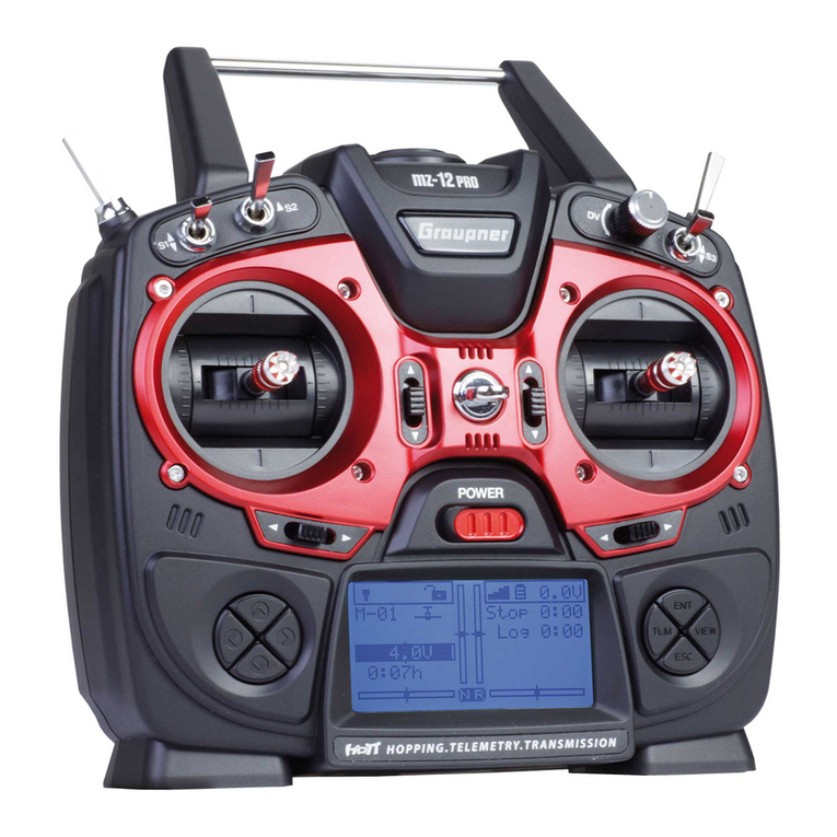 GRAUPNER mz-12PRO HoTT manual