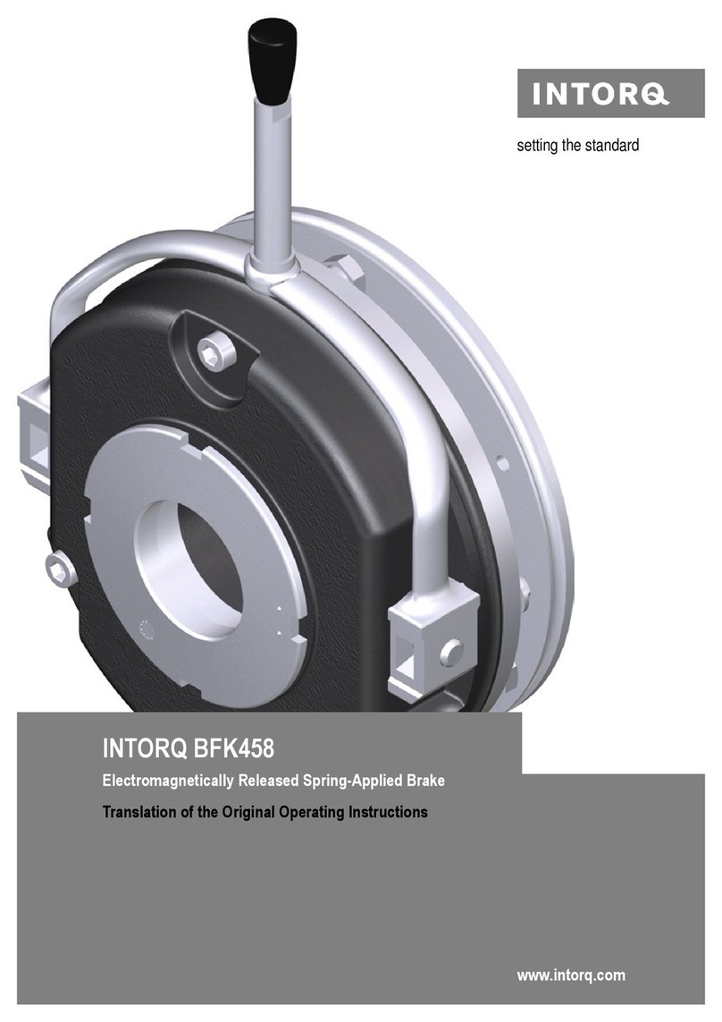 INTORQ BFK458-06***25 operating instructions