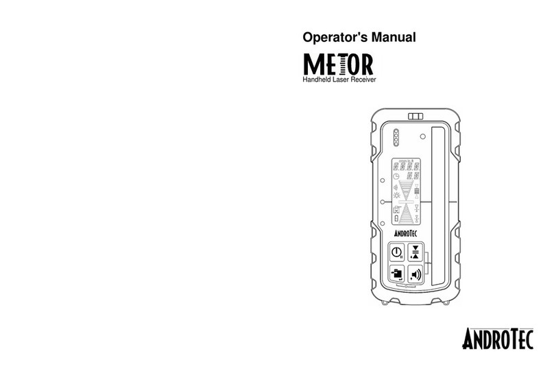 AndroTec METOR Operator's manual