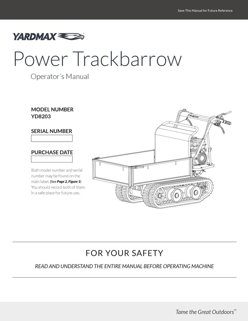 YARDMAX YD8203 User manual