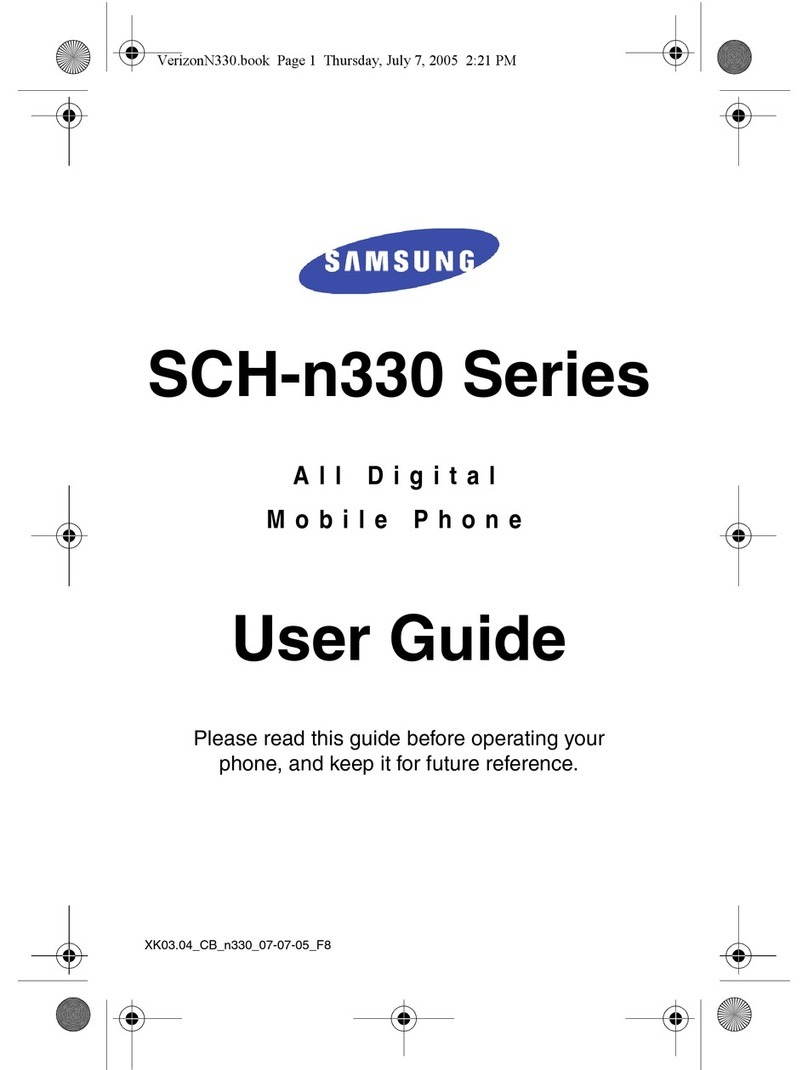 Samsung SCH-n330 Series User manual