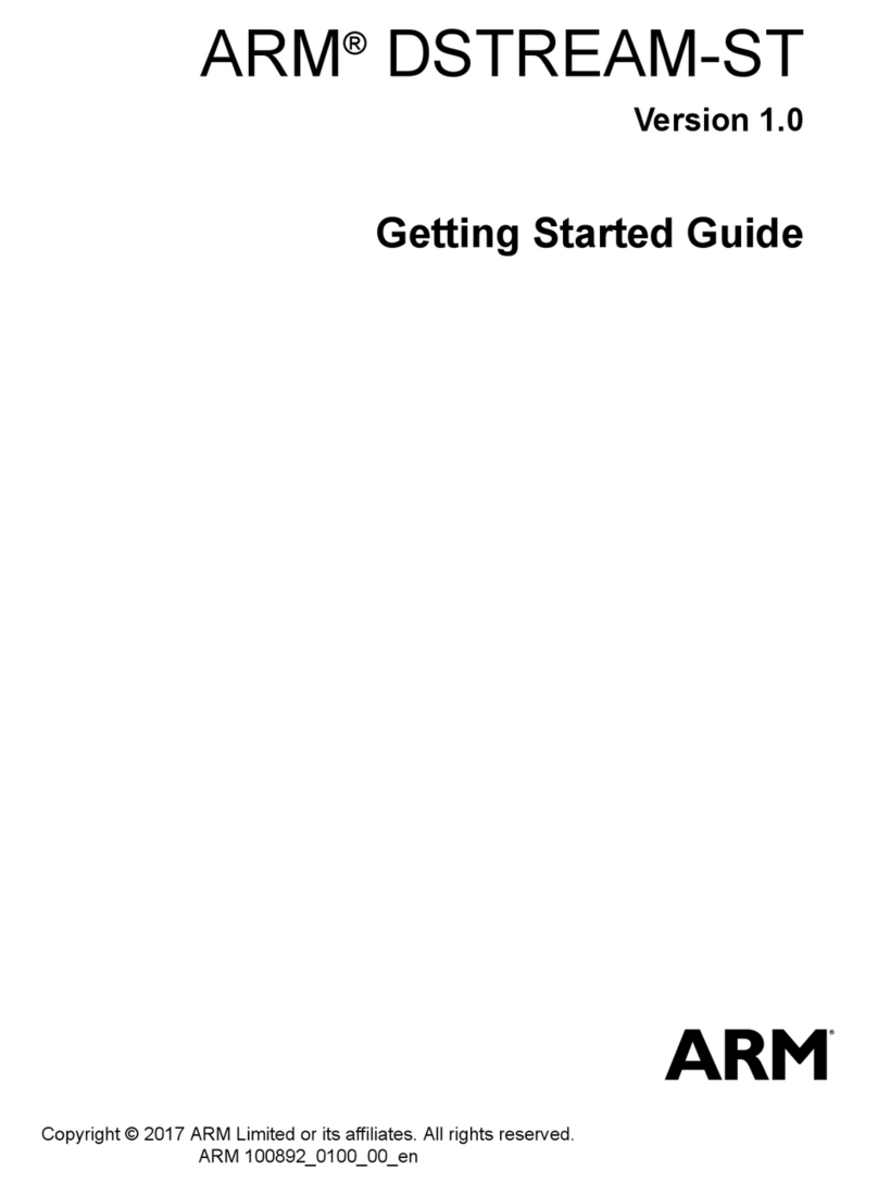 ARM DSTREAM-ST Getting started guide