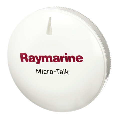 Raymarine Micro-Talk E70361 installation guide