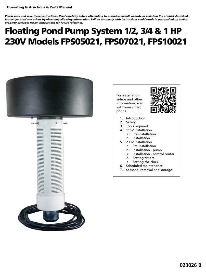 Flint & Walling FPS05021 User manual