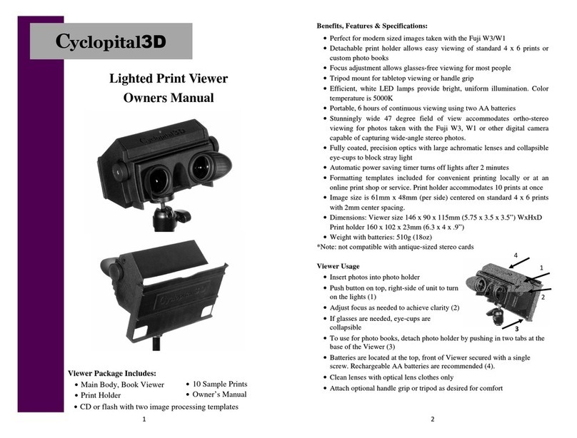 Cyclopital3D LPV User manual