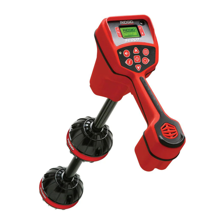 RIDGID Scout Operator's manual