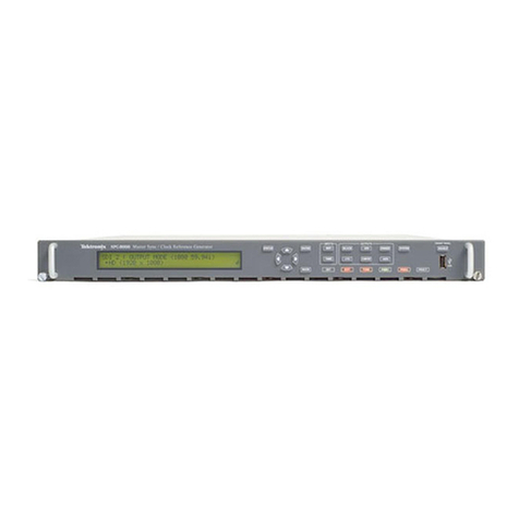 Tektronix SPG8000A user manual