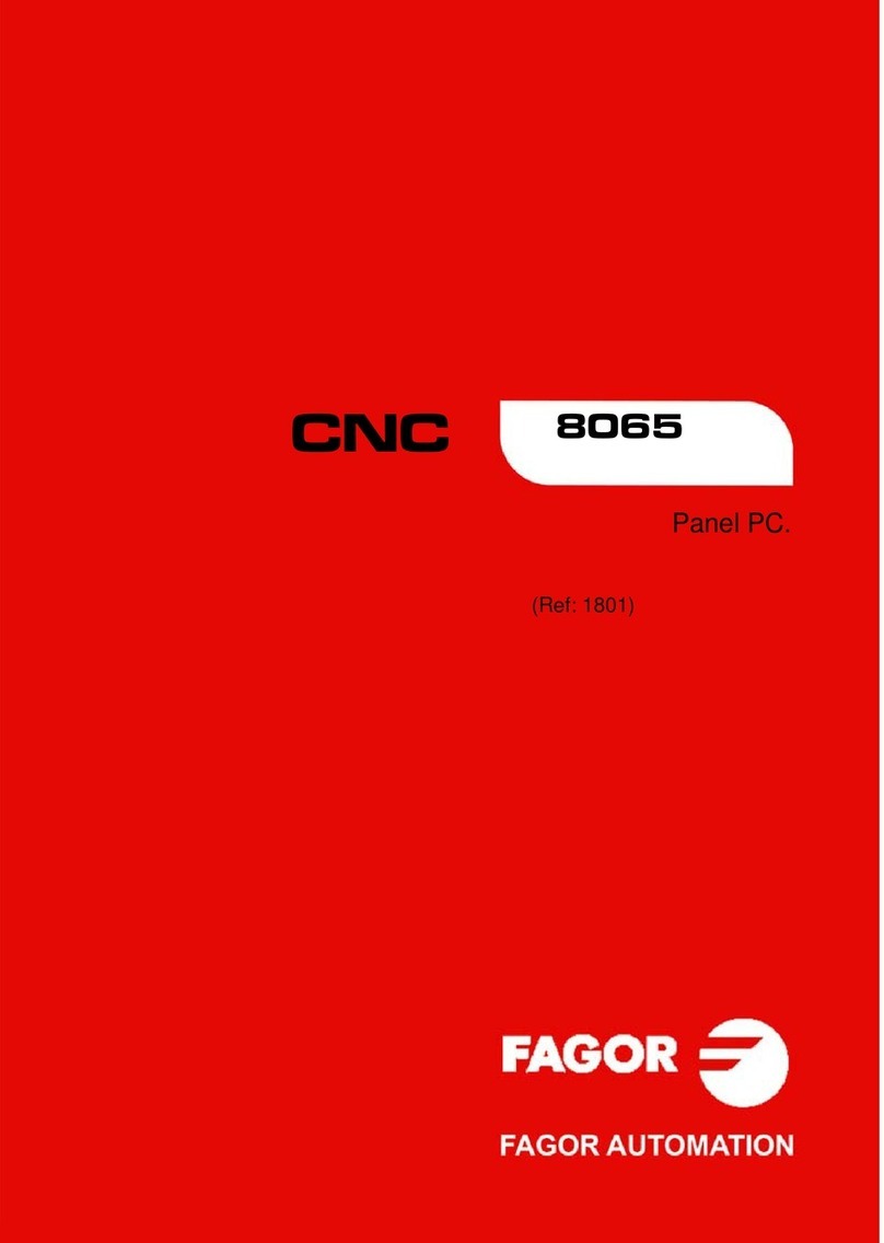 Fagor 8065 M manual