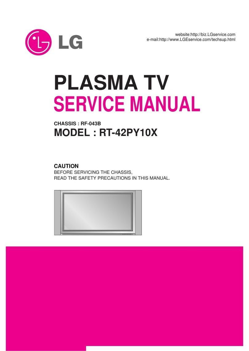 LG RT-42PY10X Service manual