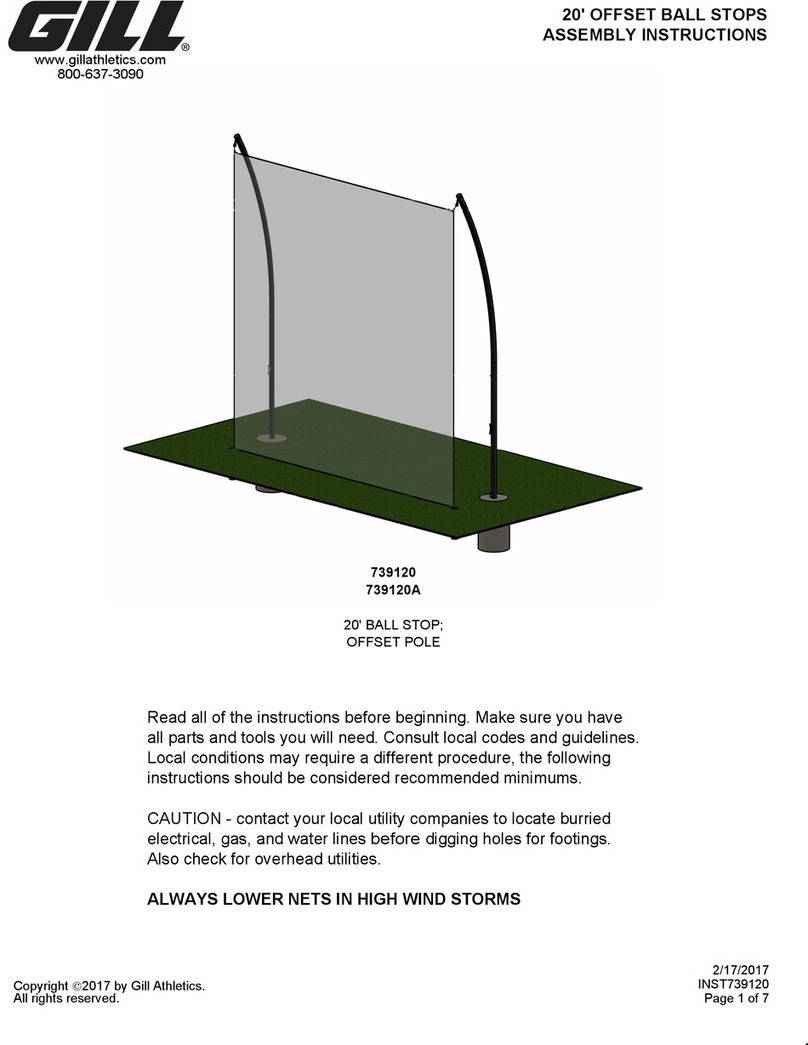 Gill 739120 Assembly instructions