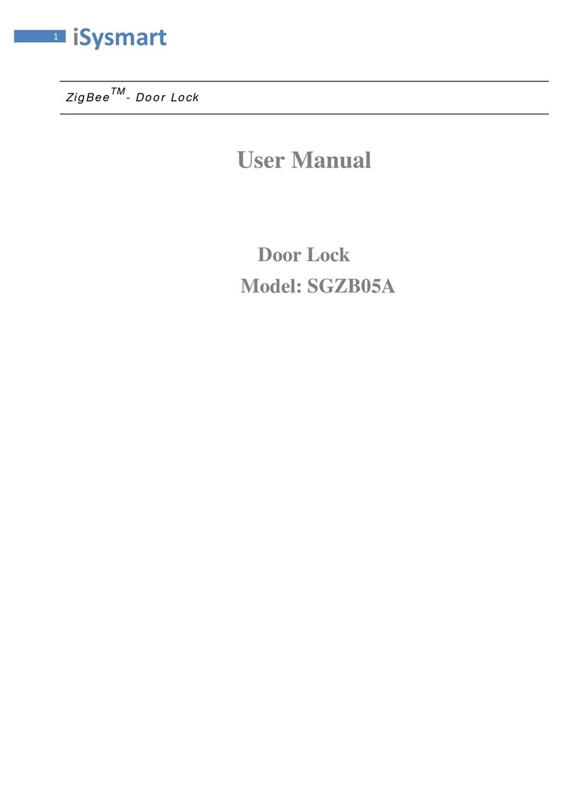iSysmart ZigBee SGZB05A user manual iSysmart ZigBee SGZB05A user manual