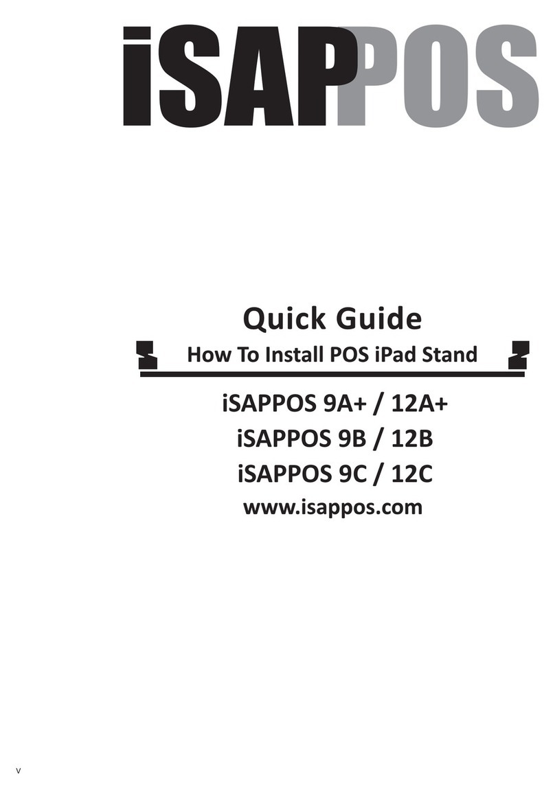 POS-X iSAPPOS 9A+ quick guide