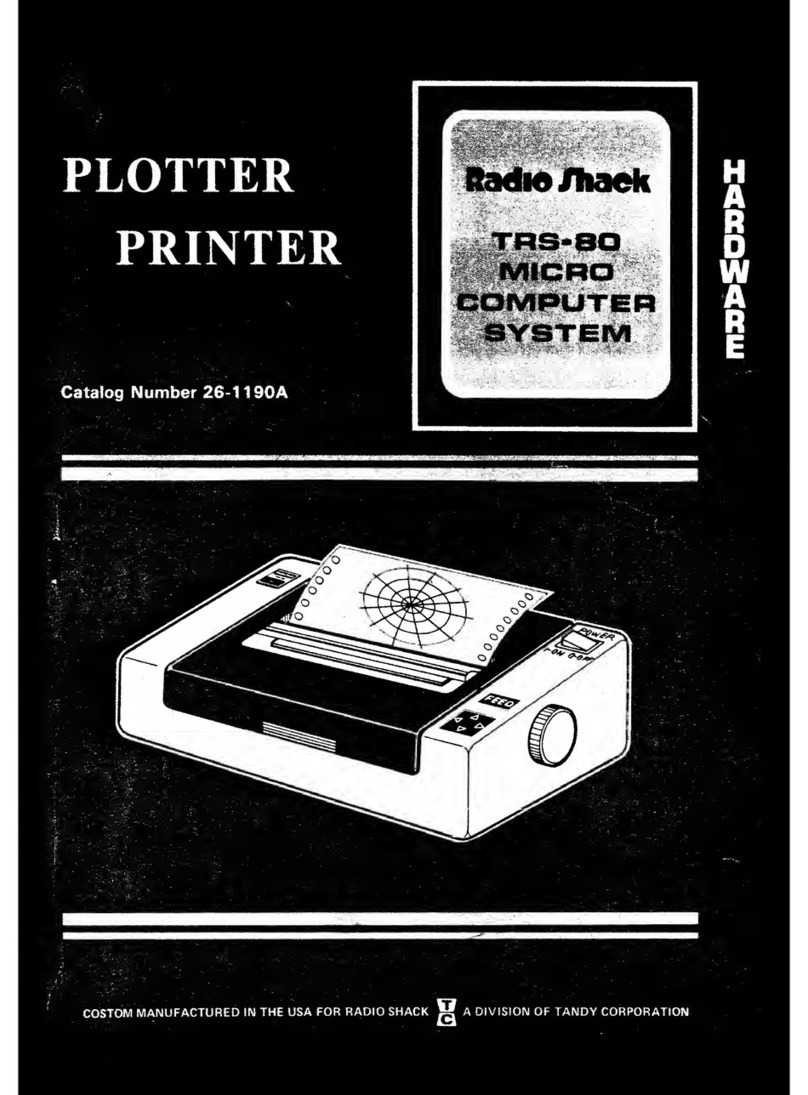 Radio Shack 26-1190A User manual