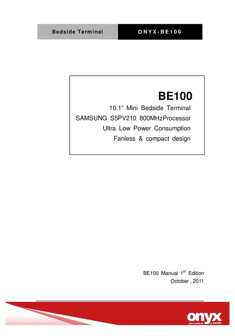 Onyx BE100 manual