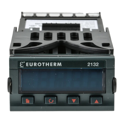 Eurotherm 2132 operating instructions