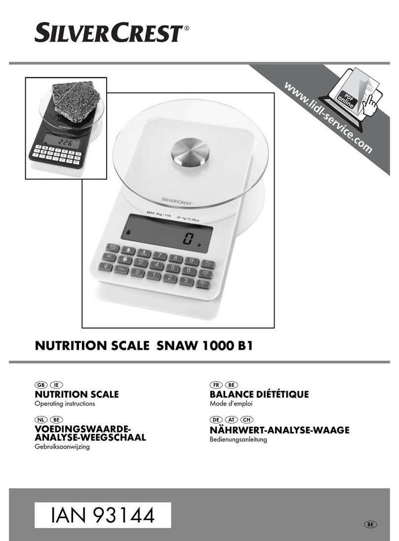 Silvercrest SNAW 1000 B1 operating instructions