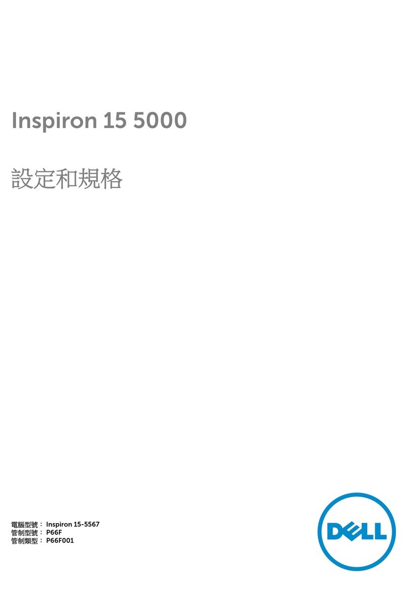 Dell Inspiron 15 5000 Series User manual