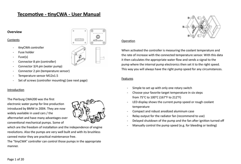 Tecomotive tinyCWA user manual