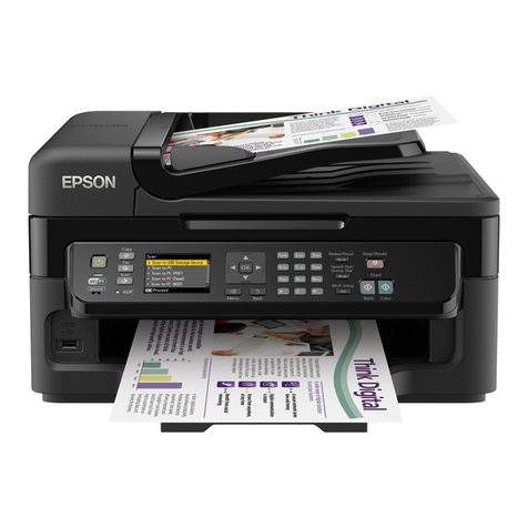 Epson WorkForce WF-2540 User manual Epson WorkForce WF-2540 User manual