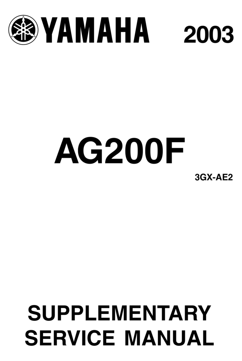 Yamaha 2003 AG200F Supplementary service manual