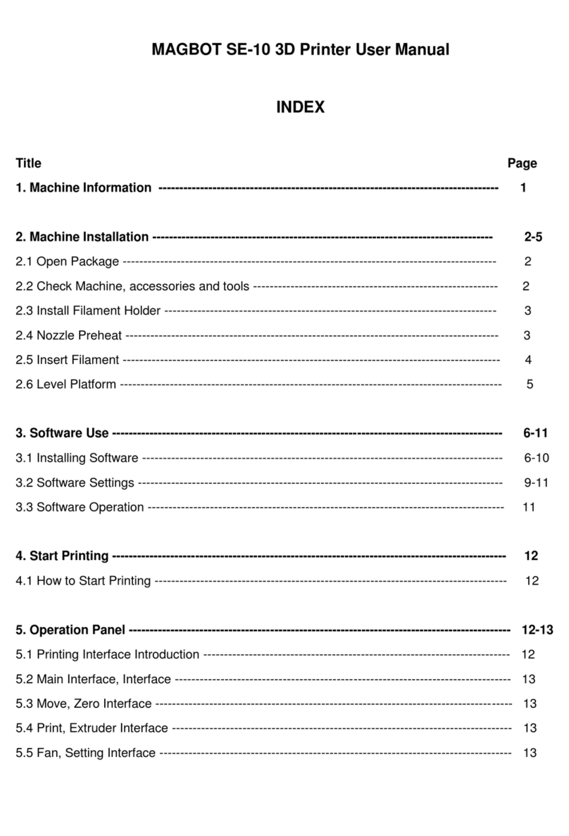 Magbot SE-10 user manual
