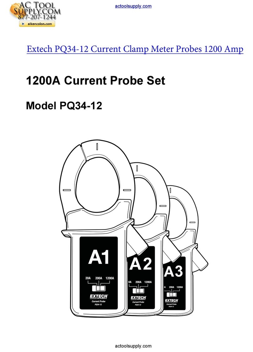 Extech Instruments PQ34-12 User manual