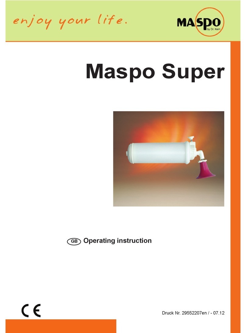 Maspo Super operating instructions