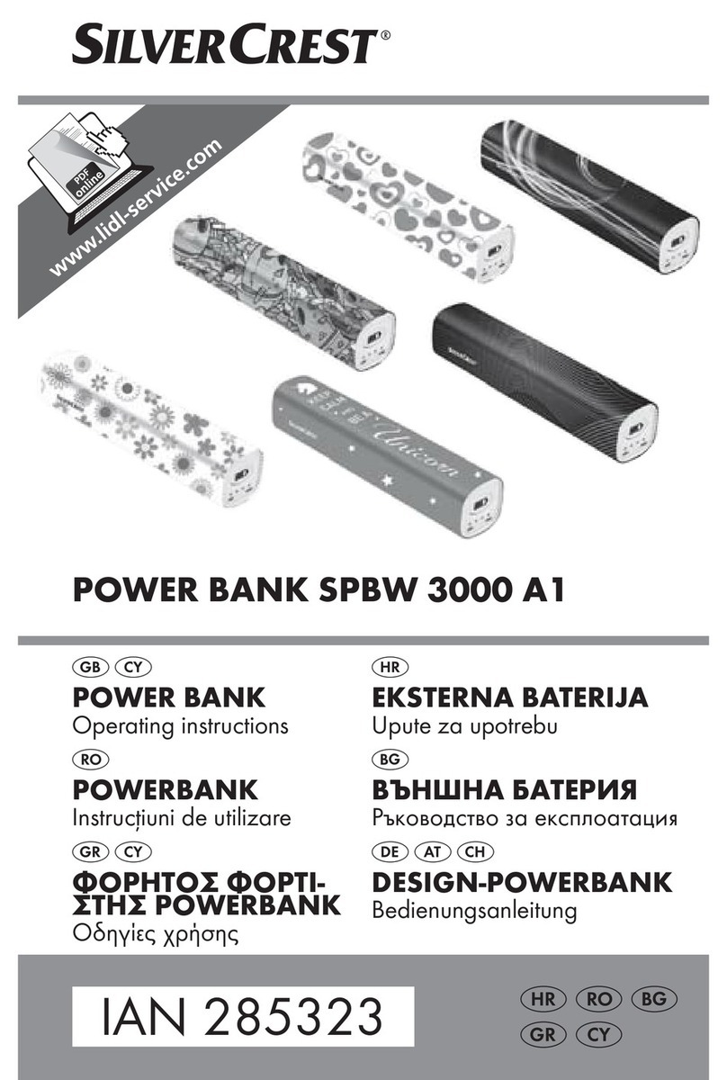 Silvercrest SPBW 3000 A1 operating instructions