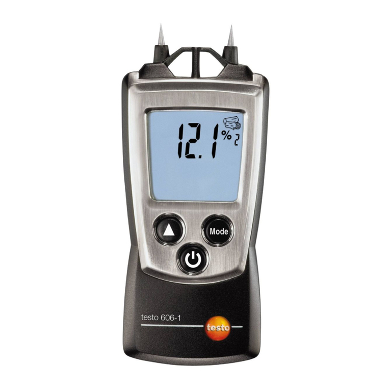 TESTO 606-1 User manual TESTO 606-1 User manual