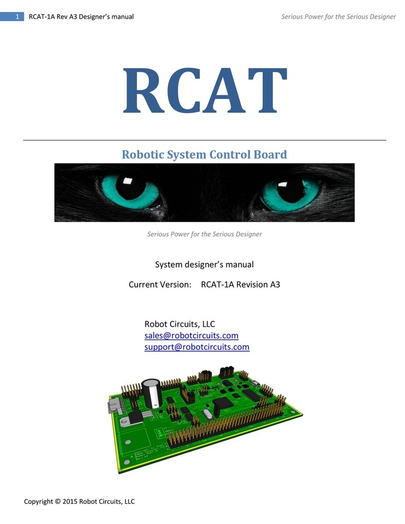 RCAT RCAT-1A Revision A3 System manual