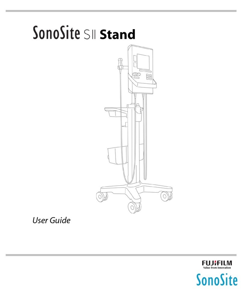 FujiFilm SonoSite SII Stand user guide