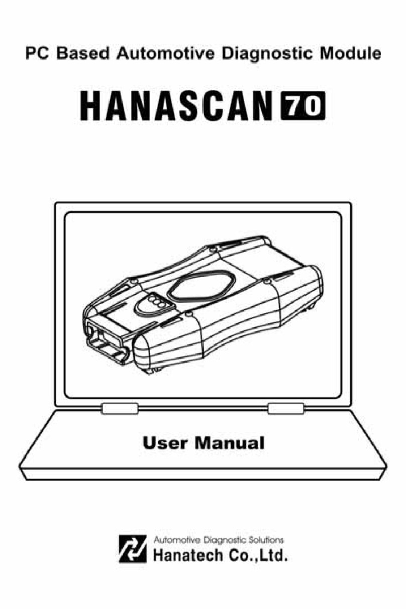 Hanatech Hanascan 70 user manual