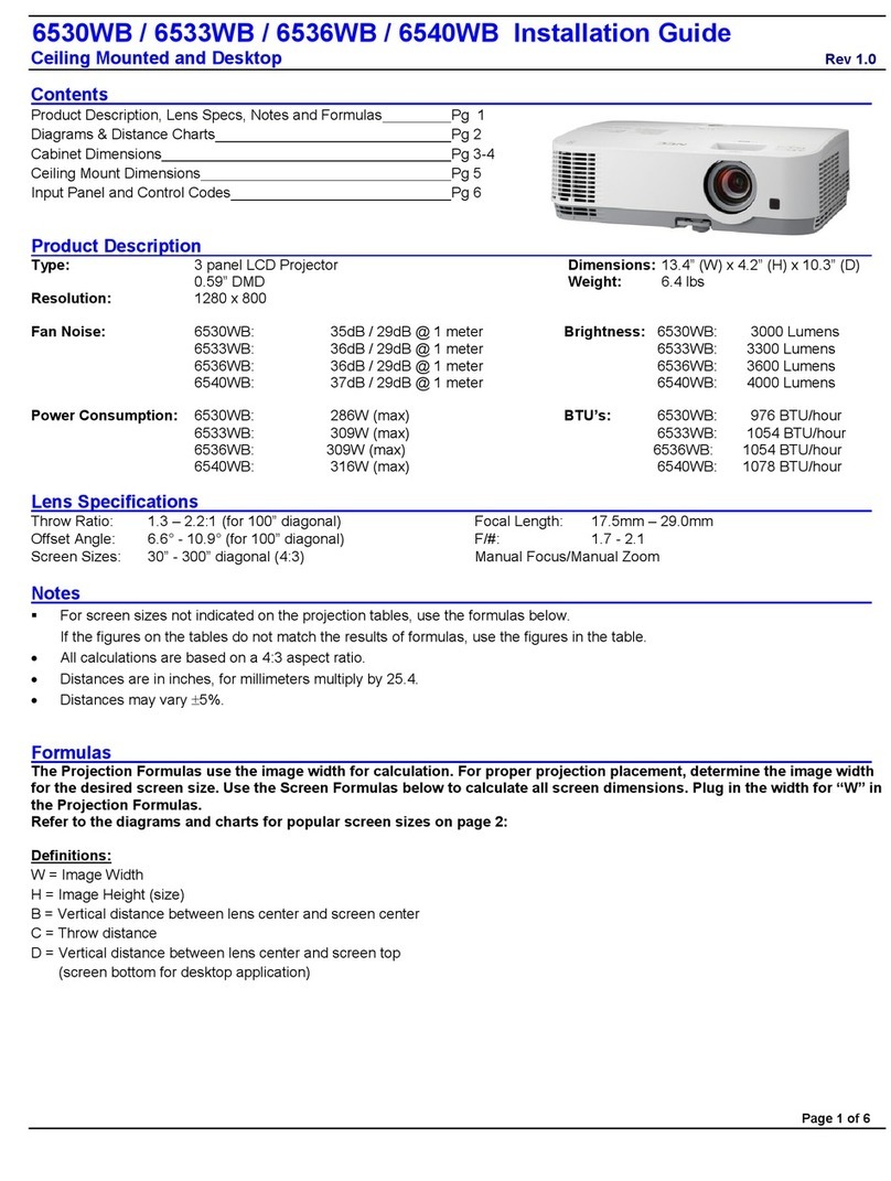 Dukane 6530WB User manual