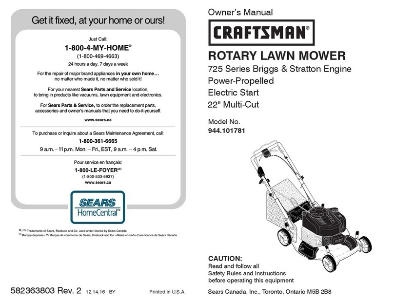 Craftsman 944.101781 User manual
