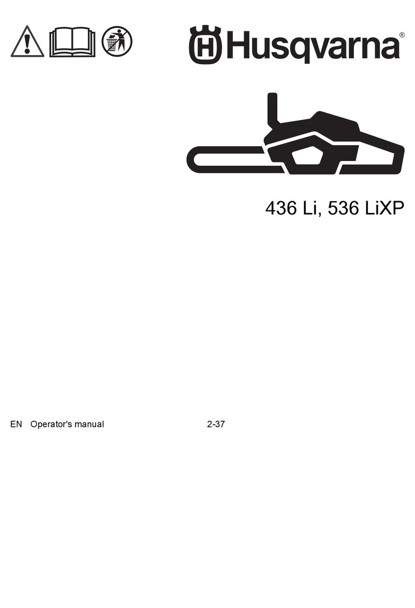 Husqvarna 436 Li Operator's manual