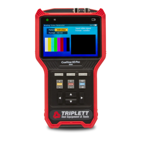 Triplett CamView HD Pro User manual