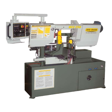 Hyd-Mech HSV-250 Operation and maintenance manual