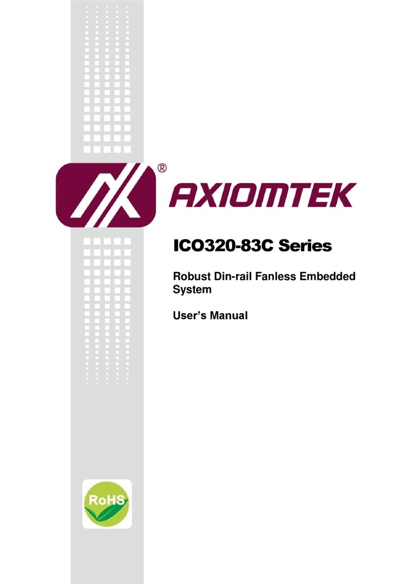 AXIOMTEK ICO320-83C Series user manual