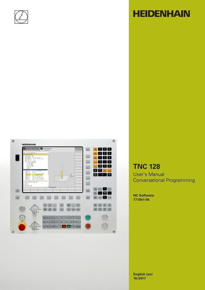 HEIDENHAIN TNC 128 user manual