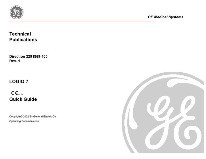 GE Medical Systems LOGIQ 7 User manual