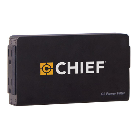 CHIEF PACPC1 installation instructions