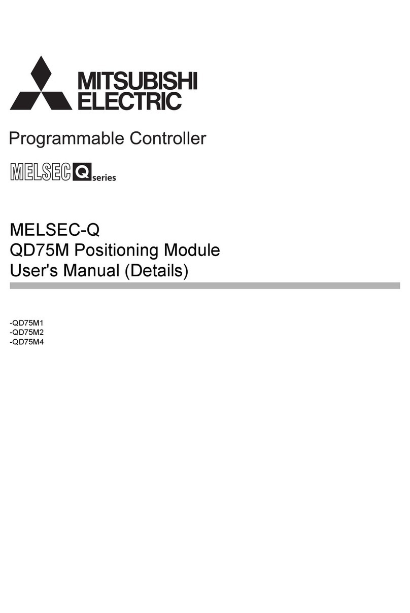 Mitsubishi Electric MELSEC-Q QD75M user manual Mitsubishi Electric MELSEC-Q QD75M user manual