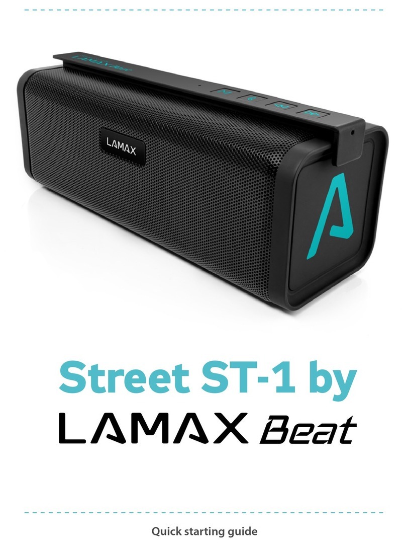 LAMAX Street ST-1 Quick starting guide